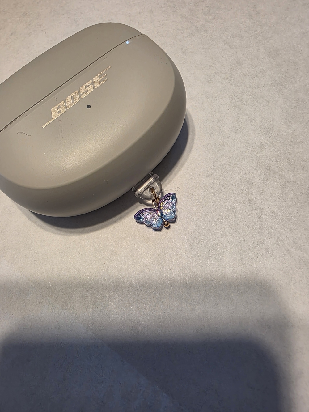 Dust Plug Charm- Blue/Purple Butterfly